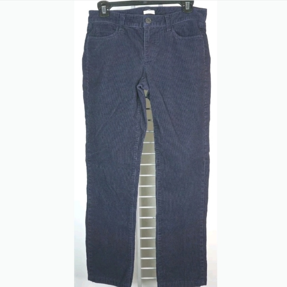 J crew matchstick pants corduroy blue 26 29 insea